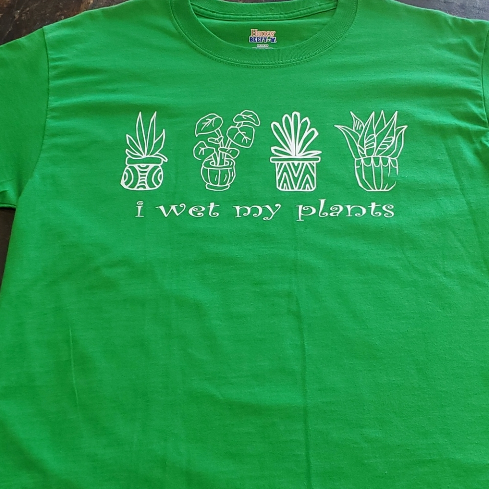 I wet my plants T-shirt